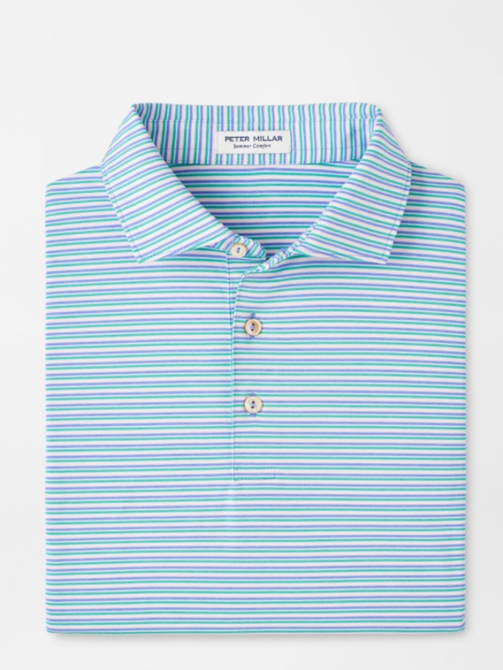 Peter Millar Men's XXL Seaside Blue Lenway Performance Jersey MSRP $108